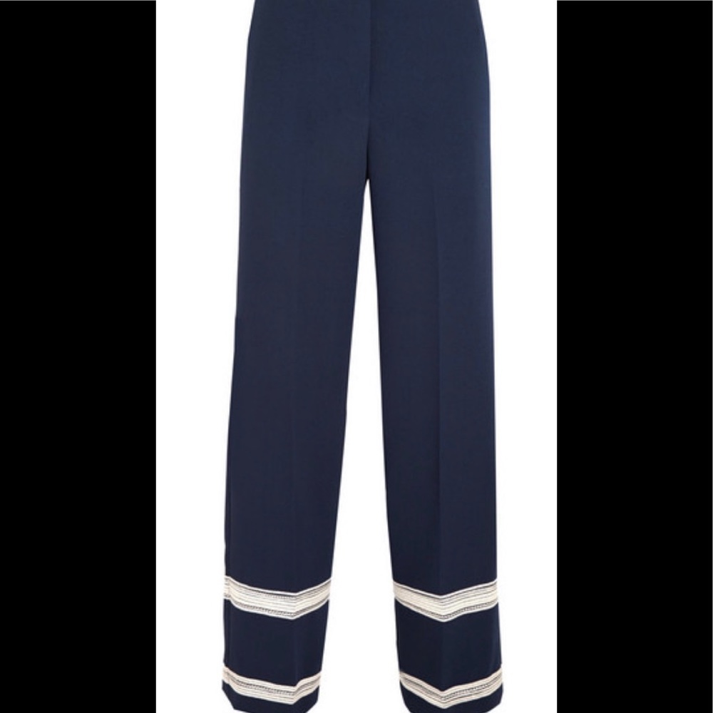 Malene Burger Irrisa crape wise leg pants